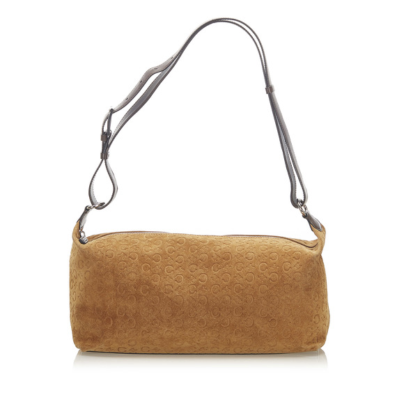 Celine | Bags | Preloved Celine C Macadam Suede Shoulder Bag